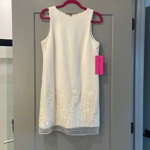 White Betsey Johnson shift dress